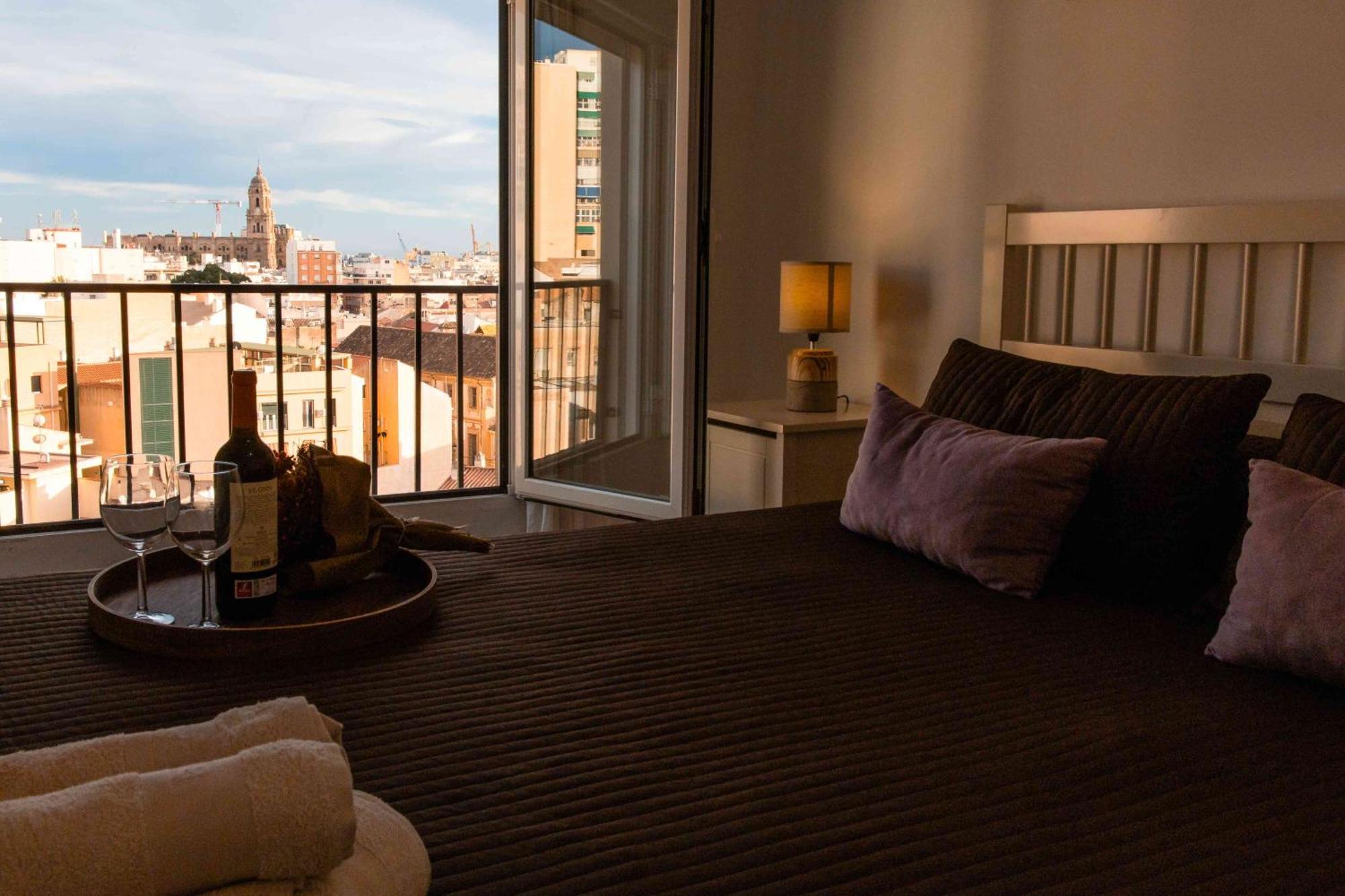 Atico Deluxe En El Centro By Lets Malaga Apartman Kültér fotó