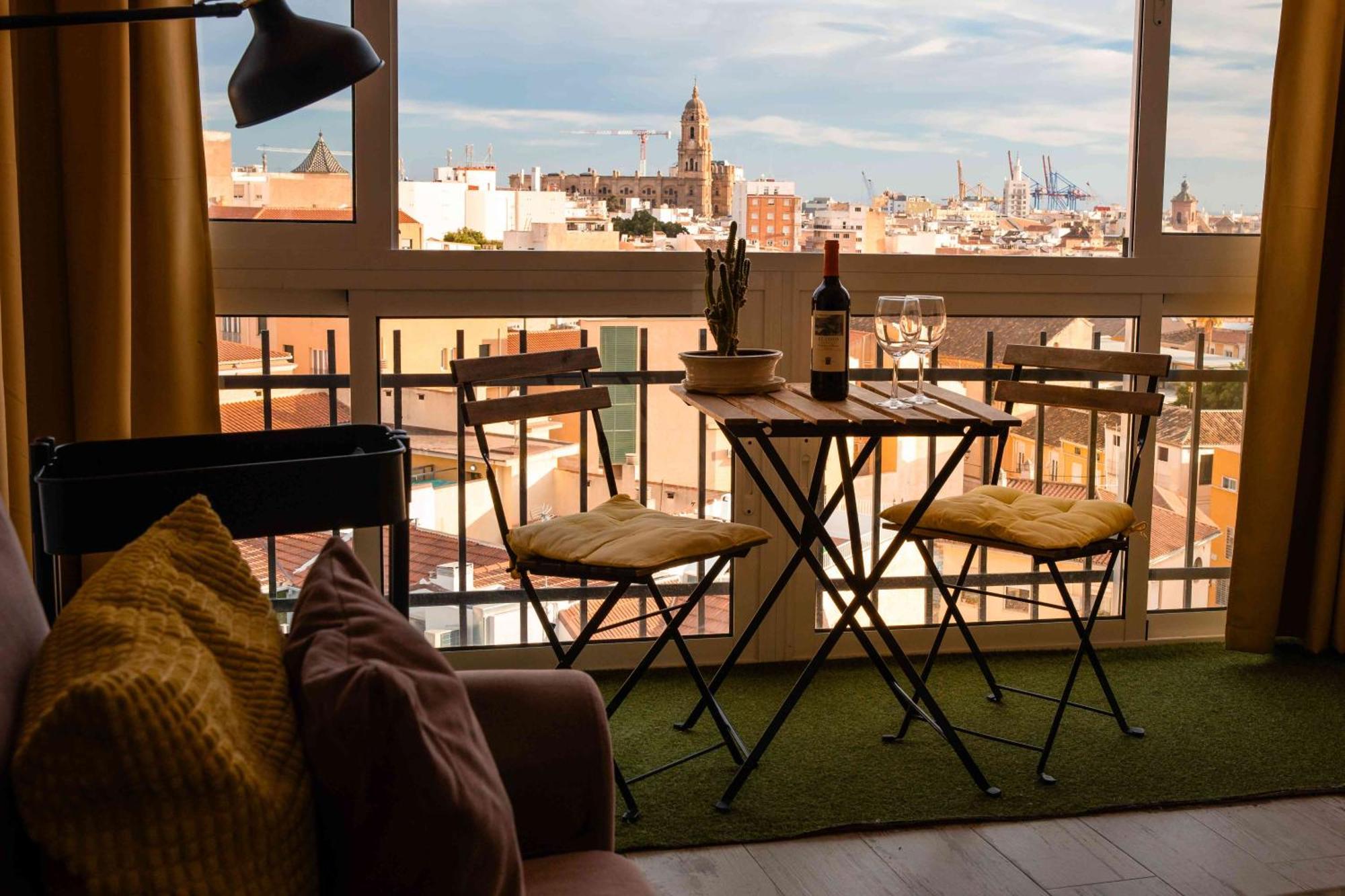 Atico Deluxe En El Centro By Lets Malaga Apartman Kültér fotó